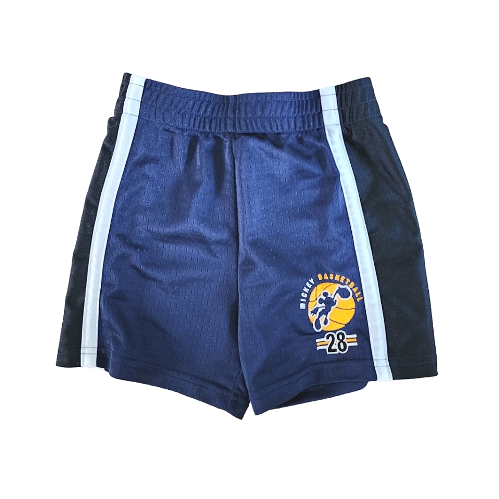 3/$10 Mickey Basketball Shorts